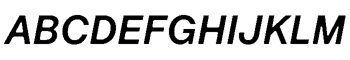 ArkitektText MediumIt Font UPPERCASE