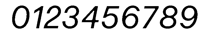 ArkitektText RegularIt Font OTHER CHARS