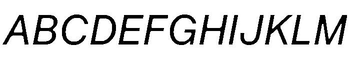 ArkitektText RegularIt Font UPPERCASE