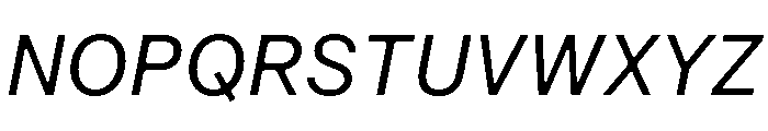 ArkitektText RegularIt Font UPPERCASE