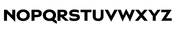 ArmadaVAR Bold Instance Font UPPERCASE