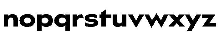 ArmadaVAR Bold Instance Font LOWERCASE