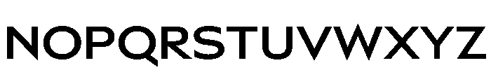 ArmadaVAR Medium Instance Font UPPERCASE