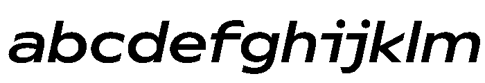 ArmadaVAR MediumItalic Instance FONT