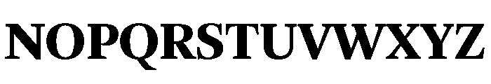ArnhemCyrillic Black Font UPPERCASE