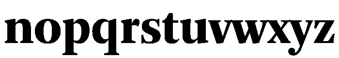 ArnhemCyrillic Black Font LOWERCASE