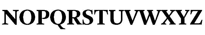 ArnhemCyrillic Bold Font UPPERCASE