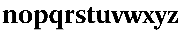 ArnhemCyrillic Bold Font LOWERCASE
