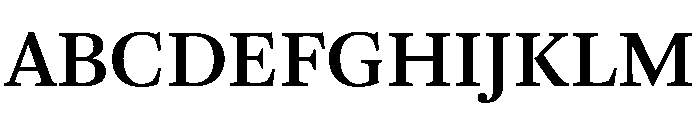 ArnhemCyrillic Normal Font UPPERCASE