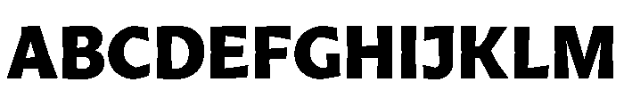 Arole Black Font UPPERCASE