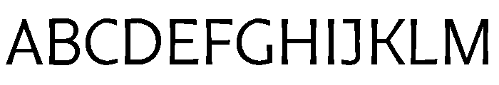 Arole Light Font UPPERCASE