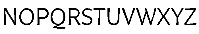 Arole Light Font UPPERCASE