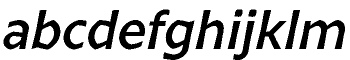 Arole MediumOblique FONT