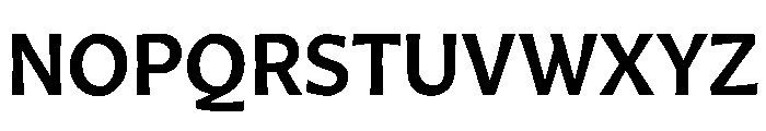 Arole SemiBold Font UPPERCASE
