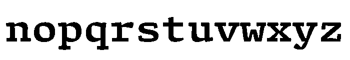 ArrayMono Bold Ddfad03f Font LOWERCASE
