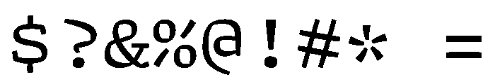 ArrayMono Regular 0aebc134 Font OTHER CHARS