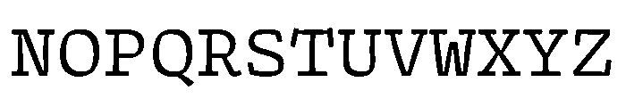 ArrayMono Regular 0aebc134 Font UPPERCASE