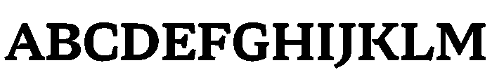 Arvana Black Instance Font UPPERCASE