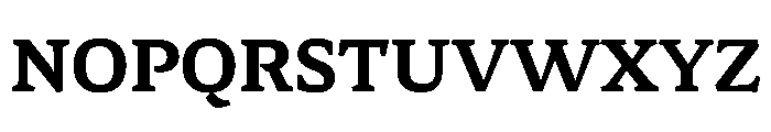 Arvana Black Instance Font UPPERCASE