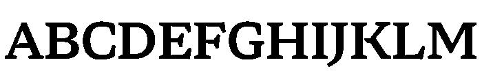 Arvana Bold Instance Font UPPERCASE