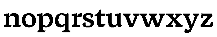 Arvana Bold Instance Font LOWERCASE