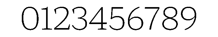 Arvana ExtraLight Instance Font OTHER CHARS