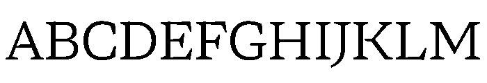 Arvana Regular Instance Font UPPERCASE