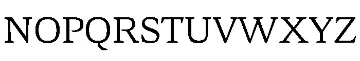 Arvana Regular Instance Font UPPERCASE