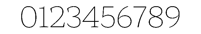 Arvana Thin Instance Font OTHER CHARS