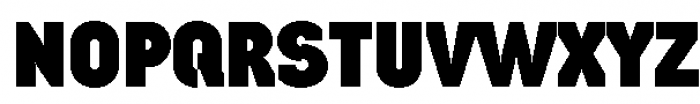 Ariergard Heavy Font UPPERCASE