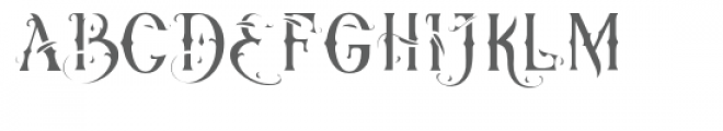 Artedoms Alt 1 Font UPPERCASE