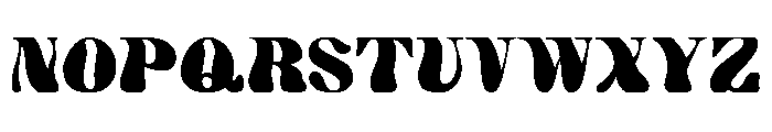 Arabesque Regular Font UPPERCASE