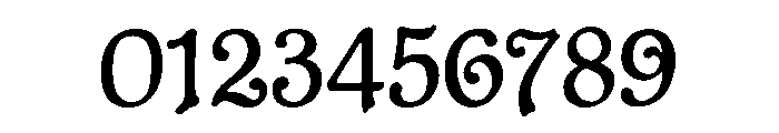 Aragon Regular Font OTHER CHARS