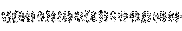 Araminta Branches Font UPPERCASE