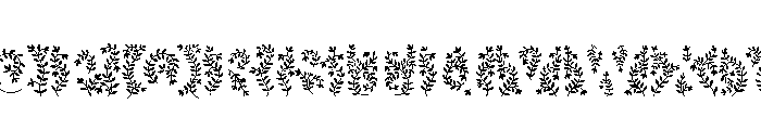 Araminta Branches Font UPPERCASE