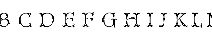 Araminta Caps Font UPPERCASE