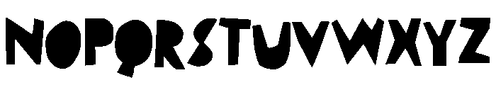 Arca Regular Font UPPERCASE