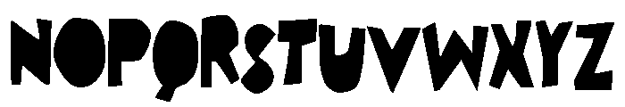Arca Regular Font LOWERCASE