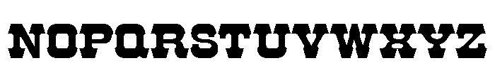 Archimedes Regular Font UPPERCASE