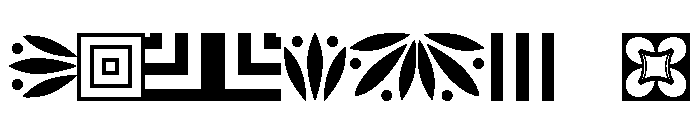 Archive Ornaments Regular Font OTHER CHARS