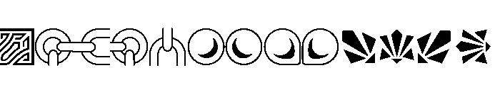 Archive Ornaments Regular Font UPPERCASE