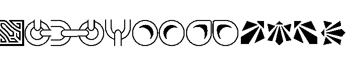 Archive Ornaments Regular Font LOWERCASE
