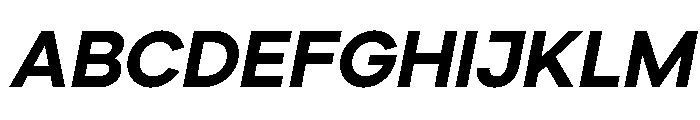 Ardela Edge X01 Black Italic FONT