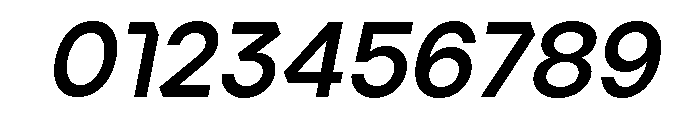 Ardela Edge X01 Bold Italic Font OTHER CHARS