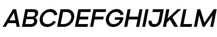 Ardela Edge X01 Bold Italic FONT