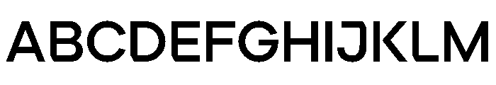 Ardela Edge X01 Bold Font UPPERCASE