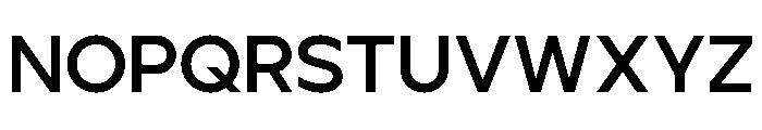 Ardela Edge X01 Bold Font LOWERCASE