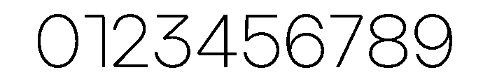 Ardela Edge X01 Extra Light Font OTHER CHARS