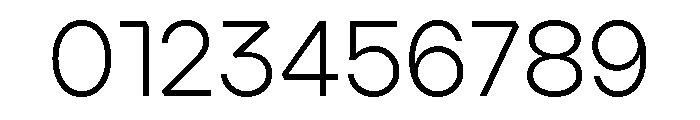 Ardela Edge X01 Light Font OTHER CHARS