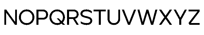 Ardela Edge X01 Medium Font UPPERCASE